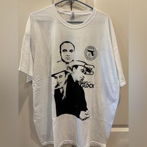 Tommy Vercetti Glock Dept. AL CAPONE White 2 Sided Shirt • Sz: XXL